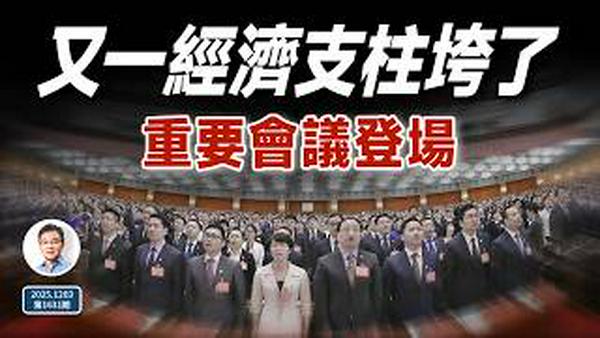 中国又一经济支柱垮掉，重要会议救场！救经济，亟需这样的「权钱交易」！（文昭谈古论今20251203第1631期）