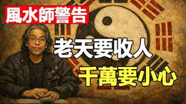 🔥知名风水师重磅警告：2026「老天要收人」❗街上10人8个不是人❓这个月被点名「天灾月」千万要小心❗