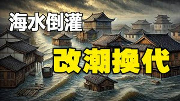 🔥🔥千古异象:中国从南到北方 同时海水倒灌❗街道和民宅全部淹水❗改潮换代❗