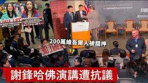 驻美大使谢峰演讲遭抗议，哈佛留学生主席邹宏基吃了谁的狗粮？《建民论推墙第2342》
