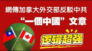 【网传】加拿大外交部反驳中共“一个中国”文章，逻揖超强。2025.11.08NO3134