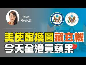 【第106期】美驻华大使馆更换了微博头像，删掉两个字，暗藏什么玄机？黎智英被抓，港人买断苹果日报，对中共说不。| 薇羽看世间 20200812
