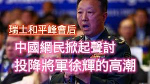 瑞士和平峰会后，中国网民掀起声讨投降将军徐辉的高潮。2024.06.18NO2359