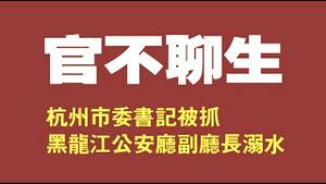 【官不聊生】杭州市委书记被抓、黑龙江公安厅副厅长溺水。2021.08.21NO893