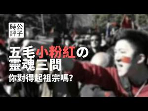 【公子时评】五毛小粉红的灵魂三问：你对得起你的祖宗吗？你跟共产党有什么区别？共产党倒台了谁上台？受苦的还是老百姓！