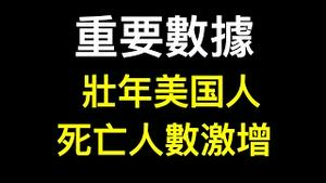 为何壮年美国人非「疫」离世人数激增？打中国针染疫比例更高！