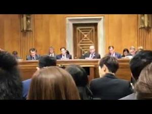 美国参议院中国委员会关于美国对香港政策的听证会