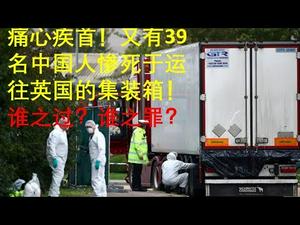 痛心疾首！又有39名中国人死在运往英国集装箱里！谁之过？谁之罪！（一平快评28，30191024）