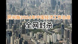 民间版2024年中国年度经济工作总结！已被全网封杀！