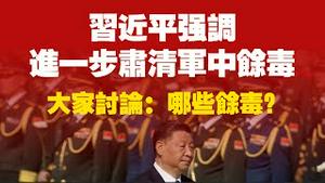 习近平强调：进一步肃清军中余毒。大家讨论：哪些余毒？2025.07.22NO2801