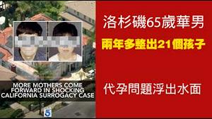 洛杉矶65岁华男两年多整出21个孩子，代孕问题浮出水面。2025.07.19NO2786