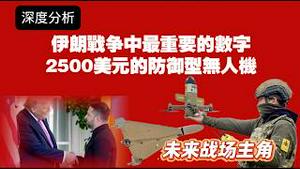 【深度分析】伊朗战争中最重要的数字，2500美元的防御型无人机。无人机成为未来战场主角。2026.03.07NO3354#伊朗 #无人机#沙赫德