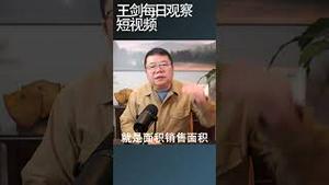 过去两年中国房地产市场跌了多少/王剑每日观察 #shortsviral #shortsfeed #shortsvideo