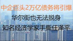 财经冷眼：中企巨头2万亿债务即将引爆，中国金融圈山雨欲来，华尔街也无法脱身！ 知名经济学家手撕任泽平坑许家印！（20210908第118期）